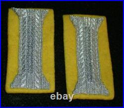 WWII German Wehrmacht Army Cavalry & Recon Officers Cuff Pieces Original Scarce