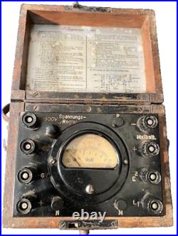 WWII German Wehrmacht Army Electric Current Regulator 1938 Original