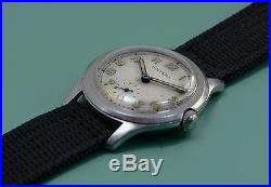 WWII HELVETIA Military Type Vintage Watch ALL ORIGINAL for German Army
