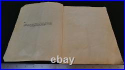 WWII HQ Tenth Army Instrument of Surrender Japan Sept. 7 1945 Gen. Stilwell Rare