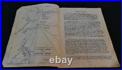 WWII HQ Tenth Army Instrument of Surrender Japan Sept. 7 1945 Gen. Stilwell Rare