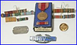 WWII ID'd 45th Infantry Division Army Personal Battle Hero Lot WW2 Grouping