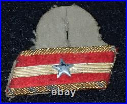 WWII Imperial Japanese Army 2nd Lieutenant Pocket Rank Tab Early-War Showa