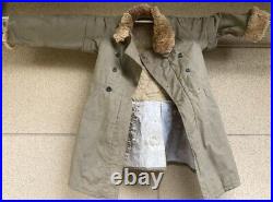 WWII Imperial Japanese Army Extreme Cold Coat with Detachable Sleeves