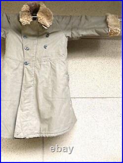 WWII Imperial Japanese Army Extreme Cold Coat with Detachable Sleeves