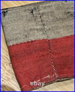 WWII Imperial Japanese Army (IJA) Kempeitai Ken  Inspection Armband READ