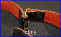 WWII Imperial Japanese Army IJA Officers Dress Uniform Leather Belt & Buckle