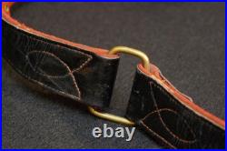 WWII Imperial Japanese Army IJA Officers Dress Uniform Leather Belt & Buckle