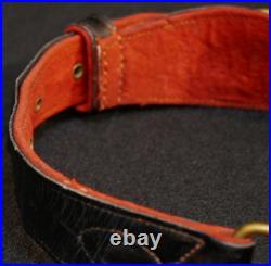 WWII Imperial Japanese Army IJA Officers Dress Uniform Leather Belt & Buckle
