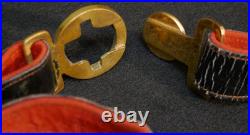 WWII Imperial Japanese Army IJA Officers Dress Uniform Leather Belt & Buckle