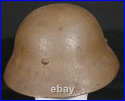 WWII Imperial Japanese Army IJA Type 90 Helmet with Star War-Time Home Guard Unit