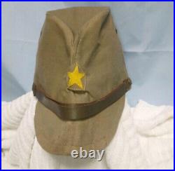 WWII Imperial Japanese Army NCO's Summer Combat Cap, Original, Authentic