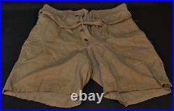 WWII Imperial Japanese Army Navy Tropical Combat Shorts with Tie Well Marked