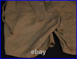 WWII Imperial Japanese Army Navy Tropical Combat Shorts with Tie Well Marked