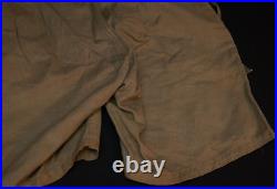 WWII Imperial Japanese Army Navy Tropical Combat Shorts with Tie Well Marked