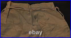 WWII Imperial Japanese Army Navy Tropical Combat Shorts with Tie Well Marked