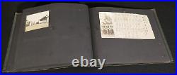 WWII Imperial Japanese Army Photo Album 114 Photographs Swords Equipment Plane