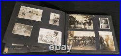 WWII Imperial Japanese Army Photo Album 210 Photographs China Manchuria, Scarce