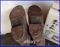 WWII Imperial Japanese Army Riding Boots / NCO Cavalry Leather Boots Japan