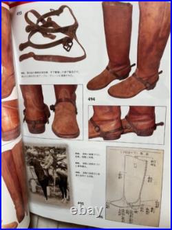 WWII Imperial Japanese Army Riding Boots / NCO Cavalry Leather Boots Japan