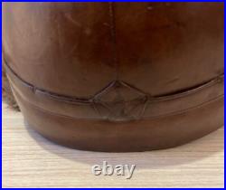 WWII Imperial Japanese Army Tank Crew Winter Leather Helmet with Star Marking