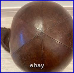 WWII Imperial Japanese Army Tank Crew Winter Leather Helmet with Star Marking