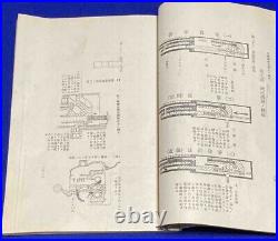 WWII Imperial Japanese Heavy Machine Gun Manual 1941 Army Training Reference