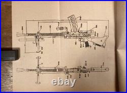 WWII Imperial Japanese Type 99 Light Machine Gun Manual Rare 1941 Army Issue