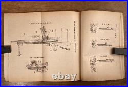 WWII Imperial Japanese Type 99 Light Machine Gun Manual Rare 1941 Army Issue