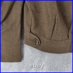 WWII Jacket US Army 63rd Infantry Division Enlisted Ike Wool Uniform 38 Small WWII Jacket US Army 63rd Infantry Division Enlisted Ike Wool Uniform 38 Small