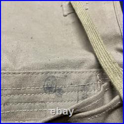 WWII Japanese Army Military Bag Backpack Canvas Vintage 1940s Original