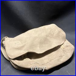 WWII Japanese Army Military Bag Backpack Canvas Vintage 1940s Original