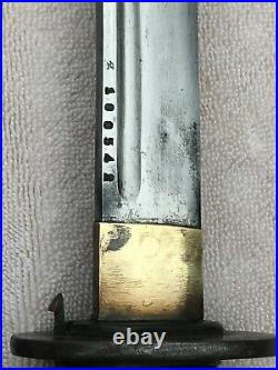 WWII Japanese Army NCO Sword with Matching Sword and Sheath Number