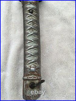 WWII Japanese Army NCO Sword with Matching Sword and Sheath Number