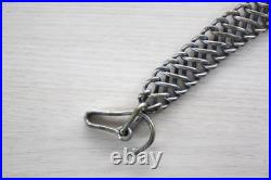 WWII Japanese Army Officer Metal Chain Sword Hanger 14in Shin Gunto IJA P59