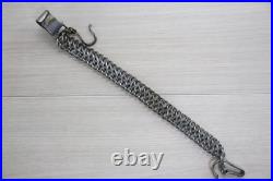 WWII Japanese Army Officer Metal Chain Sword Hanger 14in Shin Gunto IJA P59 WWII Japanese Army Officer Metal Chain Sword Hanger 14in Shin Gunto IJA P59