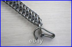 WWII Japanese Army Officer Metal Chain Sword Hanger 14in Shin Gunto IJA P59 WWII Japanese Army Officer Metal Chain Sword Hanger 14in Shin Gunto IJA P59