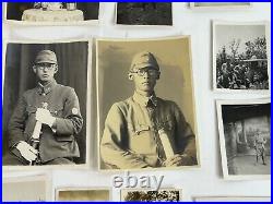 WWII Japanese Army Soldiers Photos/Negatives & Glass Plate Negatives