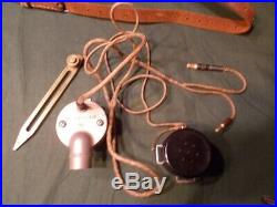 WWII Japanese Army Trench/Field Phone Head Set withProbe, Original Pouch withStrap