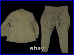 WWII Japanese Army Type 98 Military Uniform Jacket Pants Insignia Original Japan