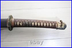 WWII Japanese Army Type 98 Shin-Gunto Koshirae Steel Saya Takemitsu Blade F15