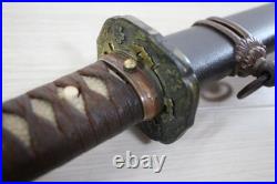 WWII Japanese Army Type 98 Shin-Gunto Koshirae Steel Saya Takemitsu Blade F15