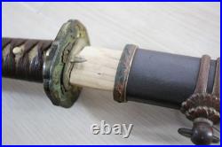 WWII Japanese Army Type 98 Shin-Gunto Koshirae Steel Saya Takemitsu Blade F15