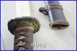 WWII Japanese Army Type 98 Shin-Gunto Koshirae Steel Saya Takemitsu Blade F15