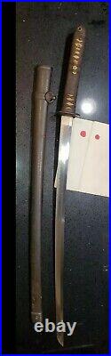 WWII Japanese Army officer's samurai sword shin gunto collectible