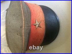 WWII Japanese army hat WW2 IJA military USMC 4 th marine vet bring back japan