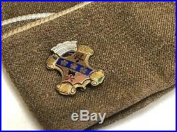 WWII Korea US Army 4th Infantry IV Ike WOOL Jacket Small 36S 8th INF Reg DUIs