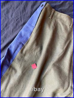 WWII Korean War Army Prison Trousers POW Deadstock with Cutter Tags