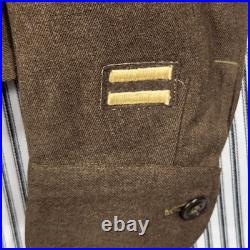 WWII-Korean War, US Army Ike Jacket & Cap (34R) Infantry Division, Corporal