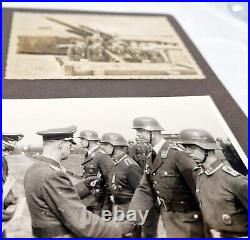 WWII Lot 191 German Original Collectibles Militaria Photo Ablum WW2 Army LOOK